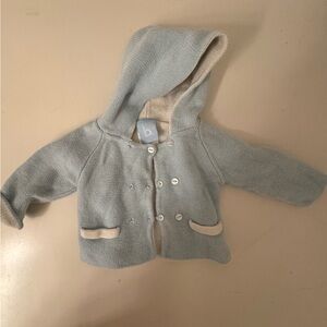 Baby blue Bella Bliss hooded jacket